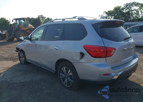 2020 Nissan Pathfinder Sl 4Wd из США, поврежденный, VIN 5N1DR2CM1LC650262